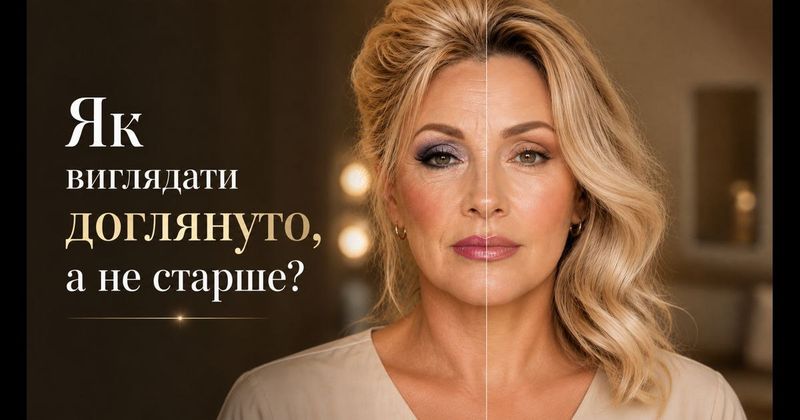 Віковий макіяж: як виглядати доглянуто, а не «старше»